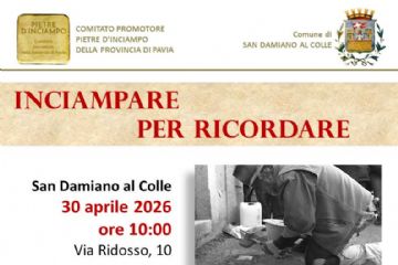 Posa Pietra d'Inciampo Angelo Scarini